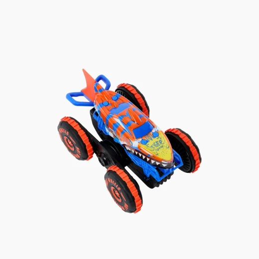 Hot Wheels Remote Control 1:15 Monster Trucks Tiger Shark Climber – Innovative tail for climbing over obstacles – Model JFR39 - Mattel - Image 3