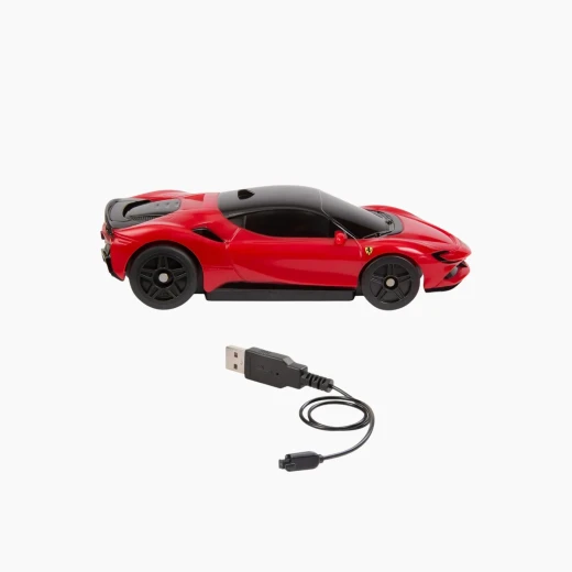 Hot Wheels RC 1:64 Ferrari SF90 – 1:64 scale remote-control replica of the Ferrari SF90 Stradale Assetto Fiorano – Model JGD09 - Mattel - Image 2