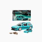 Mattel Brick Shop Hot Wheels Custom '90 Honda Civic EF – Comes with 2 sets of wheel covers for varied customization – Ages 10+ Years – Model JHF62 - Mattel