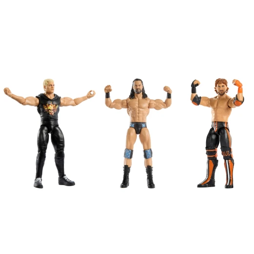 WWE Top Picks Action Figure – متنوعة – المفضلة لدى المعجبين! شخصيات مجسمة من WWE تجلب النجوم إلى الحياة بمقياس 6 بوصات - للأعمار من 6 سنوات فما فوق - موديل GFT58 - ماتيل - Image 4