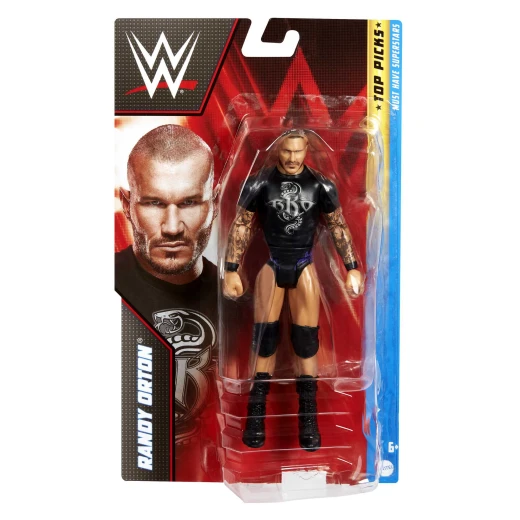 WWE Top Picks Action Figure – متنوعة – المفضلة لدى المعجبين! شخصيات مجسمة من WWE تجلب النجوم إلى الحياة بمقياس 6 بوصات - للأعمار من 6 سنوات فما فوق - موديل GFT58 - ماتيل - Image 5
