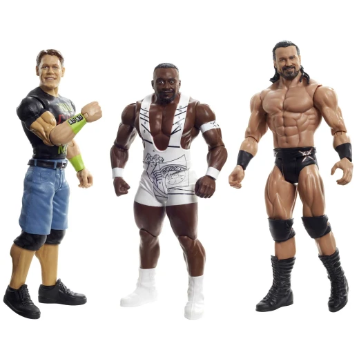 WWE Top Picks Action Figure – متنوعة – المفضلة لدى المعجبين! شخصيات مجسمة من WWE تجلب النجوم إلى الحياة بمقياس 6 بوصات - للأعمار من 6 سنوات فما فوق - موديل GFT58 - ماتيل - Image 7