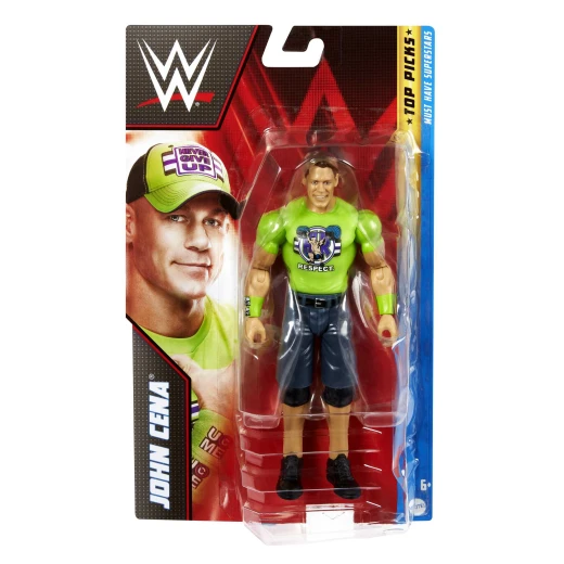 WWE Top Picks Action Figure – متنوعة – المفضلة لدى المعجبين! شخصيات مجسمة من WWE تجلب النجوم إلى الحياة بمقياس 6 بوصات - للأعمار من 6 سنوات فما فوق - موديل GFT58 - ماتيل - Image 8