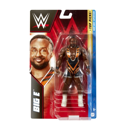 WWE Top Picks Action Figure – متنوعة – المفضلة لدى المعجبين! شخصيات مجسمة من WWE تجلب النجوم إلى الحياة بمقياس 6 بوصات - للأعمار من 6 سنوات فما فوق - موديل GFT58 - ماتيل - Image 9