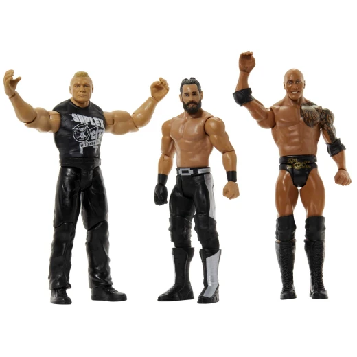 WWE Top Picks Action Figure – متنوعة – المفضلة لدى المعجبين! شخصيات مجسمة من WWE تجلب النجوم إلى الحياة بمقياس 6 بوصات - للأعمار من 6 سنوات فما فوق - موديل GFT58 - ماتيل - Image 10