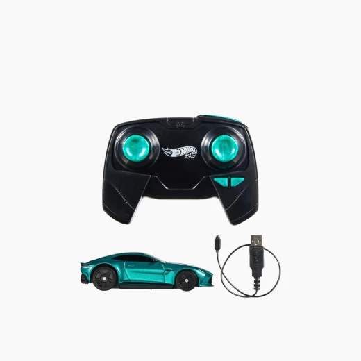 Hot Wheels Remote Control 1:64 Aston Martin Vantage – Remote Control Battery Requirement – Model JHW59 - Mattel - Image 4