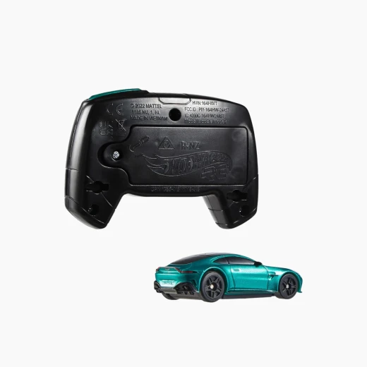 Hot Wheels Remote Control 1:64 Aston Martin Vantage – Remote Control Battery Requirement – Model JHW59 - Mattel - Image 5