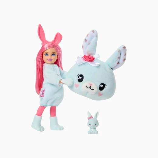 سلسلة Mattel Chelsea Cutie Reveal Sweet Bows – متنوعة – تتضمن 6 مفاجآت داخل كل عبوة – موديل JMW63 - ماتيل - Image 10