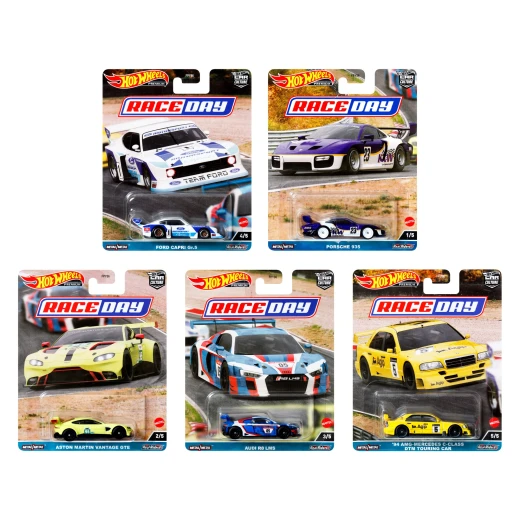 Hot Wheels Premium Car Culture – Assorted – Metal die-cast body with plastic detail parts – Model FPY86