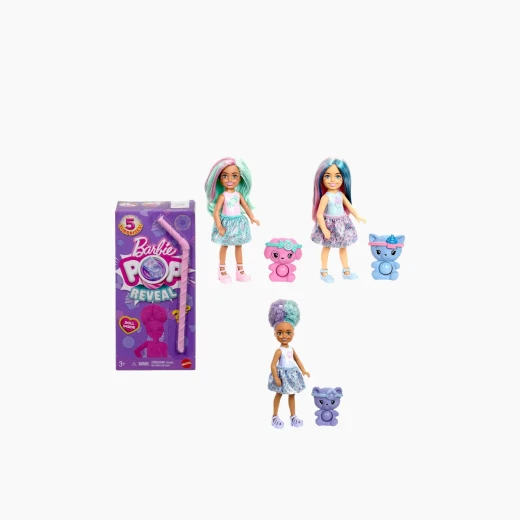 ماتيل تشيلسي بوب! سلسلة Reveal Sweet Treats - متنوعة - تتميز بدمية تشيلسي الصغيرة المعطرة التي يتم الكشف عنها عند فتح العبوة التي تحمل طابع الحلوى - موديل JFY01 - ماتيل - Image 3
