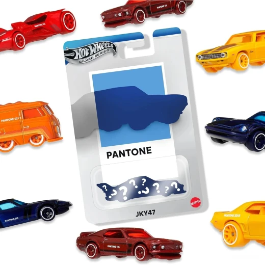 Hot Wheels Themed Pantone – Assorted – Metal die-cast body with plastic detail parts – Model JKY47 - Mattel - Image 6