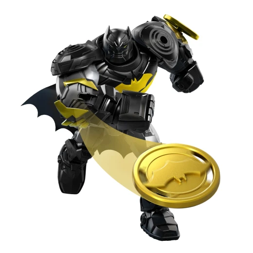 Mattel DC Mech Suit Batman Action Figure - تتميز بأكثر من 12 عبارة وأصوات باتمان الأصلية للعب الغامر - للأعمار من 4 سنوات فما فوق - موديل JMD86 - ماتيل - Image 16