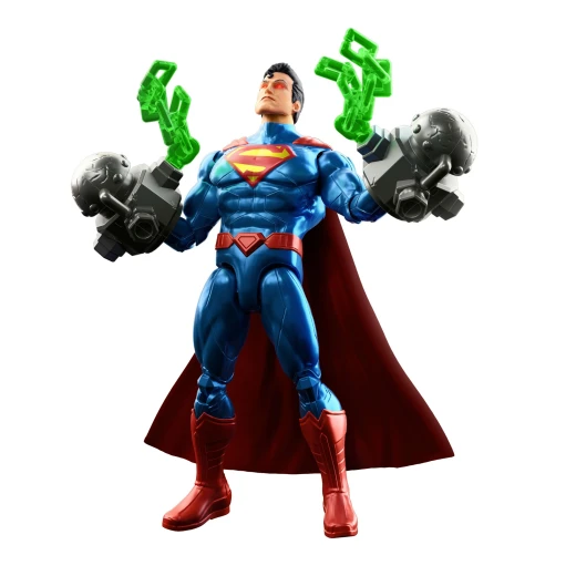 Mattel DC Premiere Heat Vision Superman Action Figure - ينشط أضواء "الرؤية الحرارية" المثيرة وأكثر من 12 عبارة وأصوات خاصة بالشخصية - موديل JMD87 - ماتيل - Image 11
