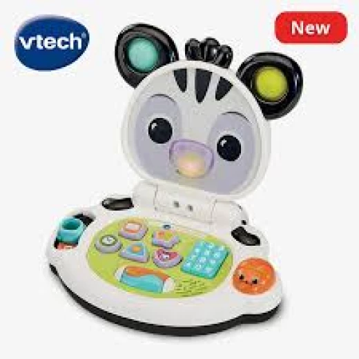 VTech Discovery Zebra Laptop™ – Interactive Learning Toy - VTech - Image 2