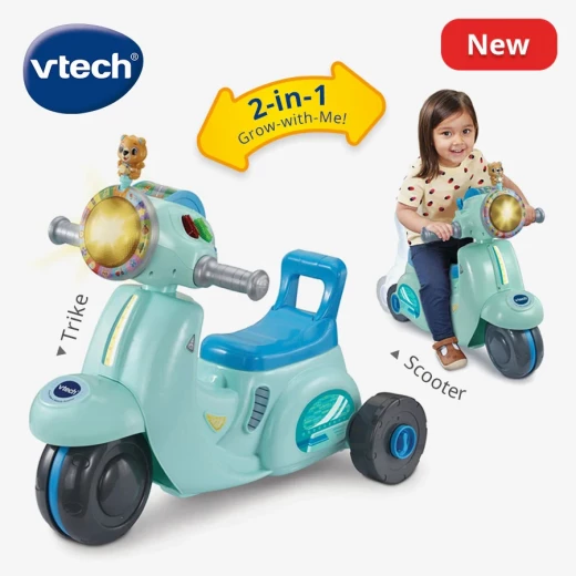 VTECH 2-in-1 Ride & Balance Scooter - VTech - Image 2