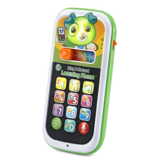 لعبة أنشطة للأطفال الصغار من LeapFrog Enterprises – هاتف LeapFrog Scout's Ring & Record Learning - موديل 80-620903 - مشاريع ليب فروغ - Image 4