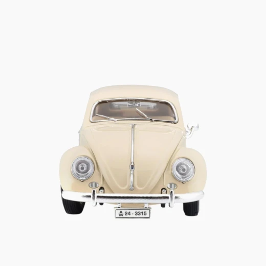 Bburago VW Kafer Beetle (1955) Die-Cast Model Car – 1:18 Scale – Detailed design captures the iconic 1955 Beetle – Model 18-12029 GY - Bburago - Image 23