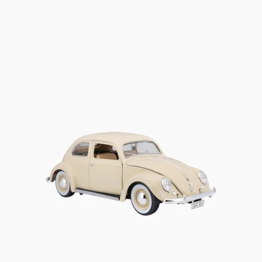 Bburago VW Kafer Beetle (1955) Die-Cast Model Car – 1:18 Scale – Detailed design captures the iconic 1955 Beetle – Model 18-12029 GY Bburago VW Kafer Beetle (1955) Die-Cast Model Car – 1:18 Scale – Detailed design captures the iconic 1955 Beetle – Model 18-12029 GY