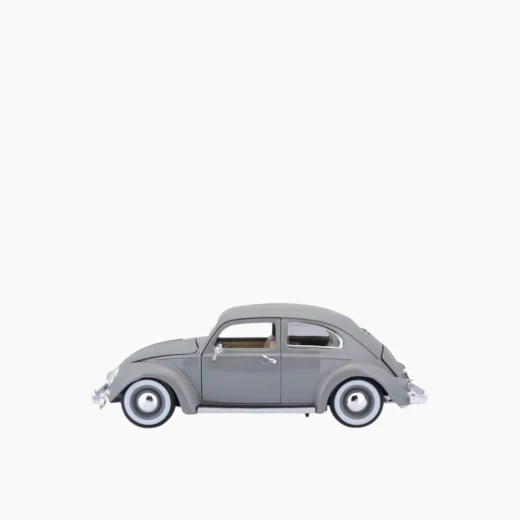 Bburago VW Kafer Beetle (1955) Die-Cast Model Car – 1:18 Scale – Detailed design captures the iconic 1955 Beetle – Model 18-12029 GY - Bburago - Image 8