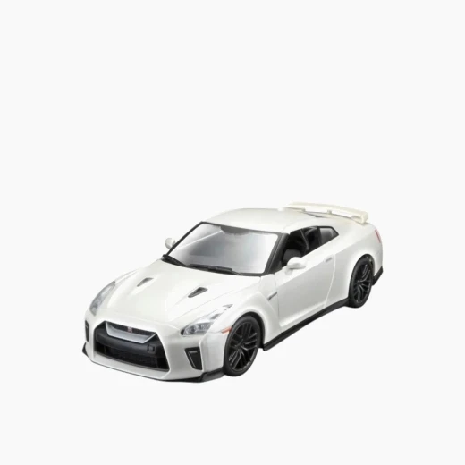 Bburago – 18- – 2017 Nissan Gt-R Die-Cast Model Car – 1:24 Scale – Features opening doors and hood for interactive display – Model 18-21082 wt - Bburago - Image 6