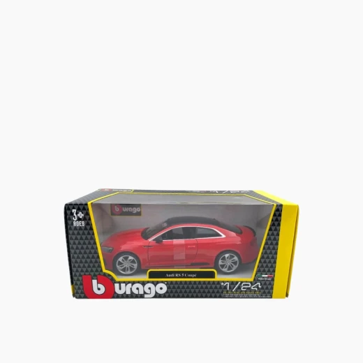 Bburago 2019 Audi RS 5 Coupé – 1:24 Collection – Faithfully reproduces exterior and interior details – Model 18-21090 RD - Bburago - Image 13