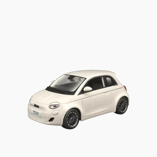 Bburago Car Fiat 500E (2023) Blue Die-Cast Model Car – 1:24 Scale – Features opening doors – Model 18-21110 BU - Bburago - Image 2