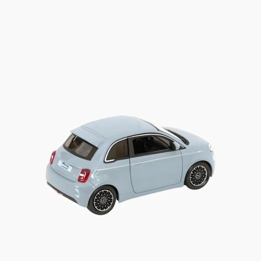 Bburago Car Fiat 500E (2023) Blue Die-Cast Model Car – 1:24 Scale – Features opening doors – Model 18-21110 BU - Bburago - Image 12