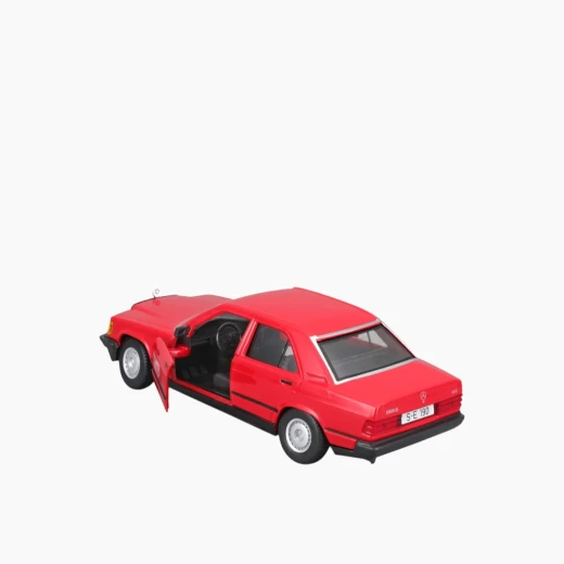 Bburago 1987 Mercedes-Benz 190E Die-Cast Model Car – 1:25 Scale – Detailed design for collectors and enthusiasts – Model 18-21103 BU - Bburago - Image 2