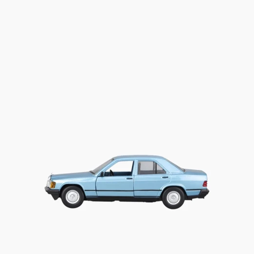 Bburago 1987 Mercedes-Benz 190E Die-Cast Model Car – 1:25 Scale – Detailed design for collectors and enthusiasts – Model 18-21103 BU - Bburago - Image 23