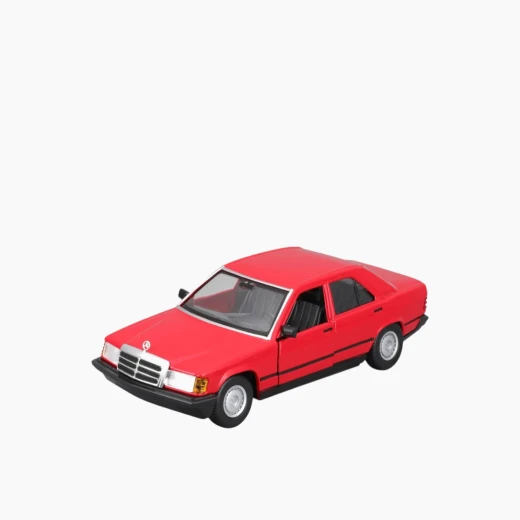 Bburago 1987 Mercedes-Benz 190E Die-Cast Model Car – 1:25 Scale – Detailed design for collectors and enthusiasts – Model 18-21103 BU - Bburago - Image 22
