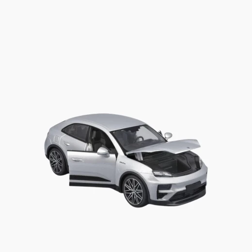 Bburago Porsche Macan 4 Electric (2024) Die-Cast Model Car – 1:24 Scale – Die-cast metal model faithfully reproducing the innovative design – Model 18-21114 BK - Bburago - Image 6