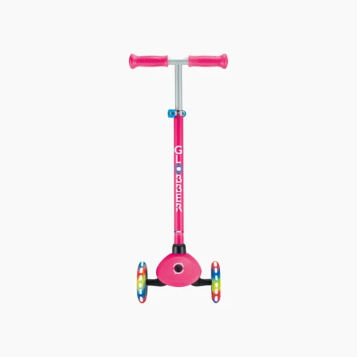Globber Flow Foldable 125 Lights Scooter – 125mm Wheels – Kick Scooter for Outdoor Riding – Model 423-600-4 - Globber - Image 15