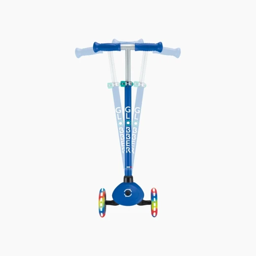 Globber Flow Foldable 125 Lights Scooter – 125mm Wheels – Kick Scooter for Outdoor Riding – Model 423-610-4 - Globber - Image 9
