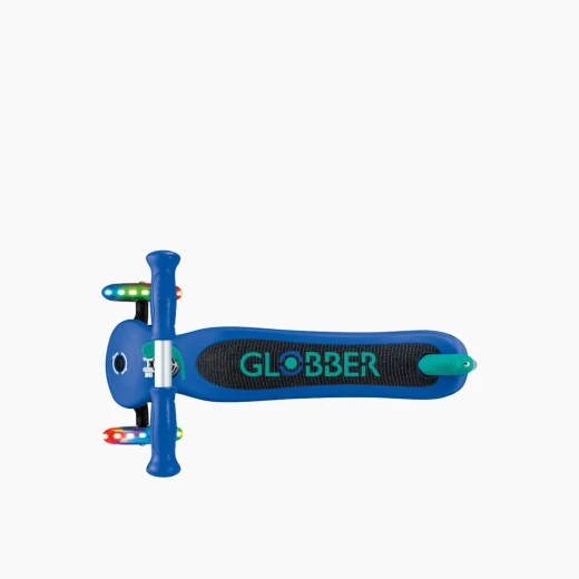Globber Flow Foldable 125 Lights Scooter – 125mm Wheels – Kick Scooter for Outdoor Riding – Model 423-610-4 - Globber - Image 20
