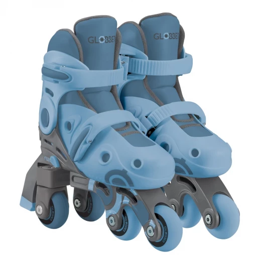 Globber Learning Inline Skates 2 In 1 - Ash Blue - Globber - Image 3
