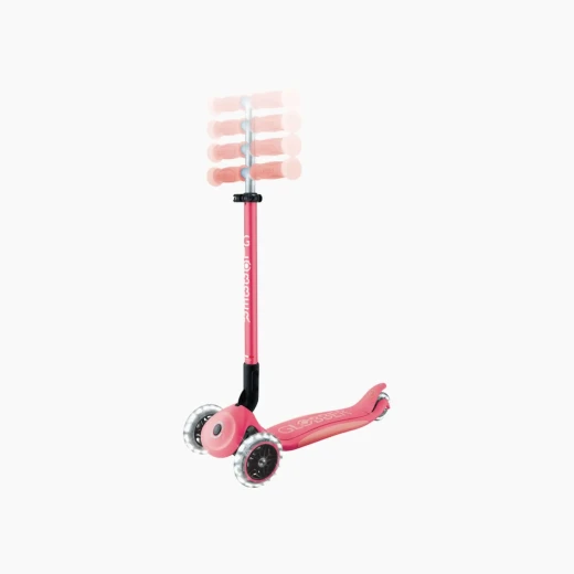 سكوتر Globber Elite Glow Lights Kick Scooter - سطح مضاء بمصابيح LED يضيء كل رحلة، مما يضمن الرؤية ويضيف الإثارة - موديل 839-110 - جلوبر - Image 15