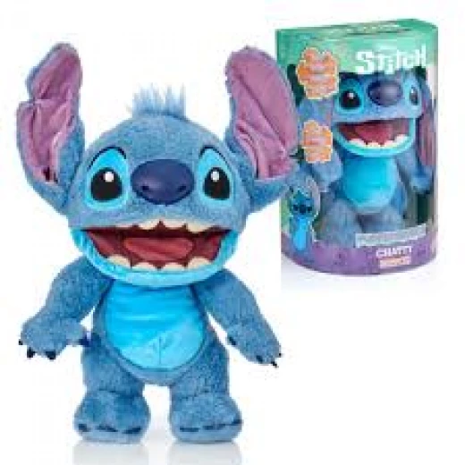Disney Stitch Real FX Chatty Puppetronic – Interactive Animatronic Plush with Voice Recognition & Expressive Movements Disney Stitch Real FX Chatty Puppetronic – Interactive Animatronic Plush with Voice Recognition & Expressive Movements