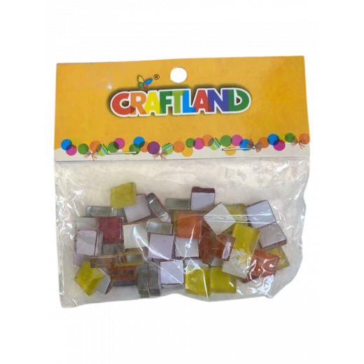 قطع فسيفساء ملونة صغيرة للحرف اليدوية – كرافت لاند - اس ستيشنري - Image 2