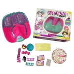 طقم سبا القدم للبنات – مع رغوة وموسيقى - ستوي