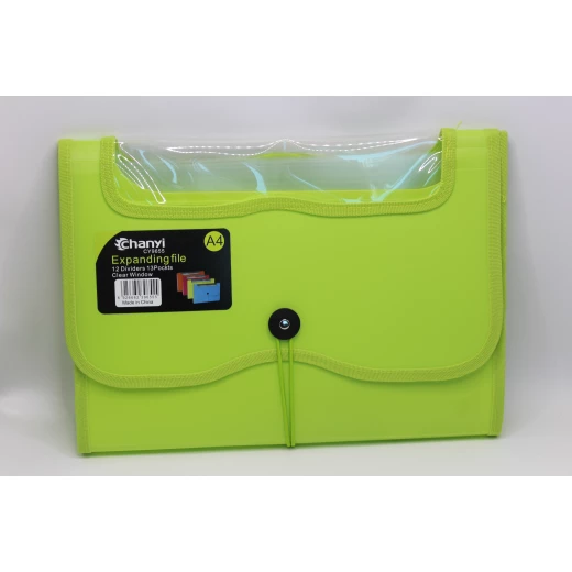 Chanyi Expanding File CY9655 – A4 Size with 12 Dividers & 13 Pockets Chanyi Expanding File CY9655 – A4 Size with 12 Dividers & 13 Pockets