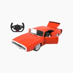 Rastar Dodge Charger Remote Control Car – Full-function remote control for forward, reverse, left, and right movement – Model 99000