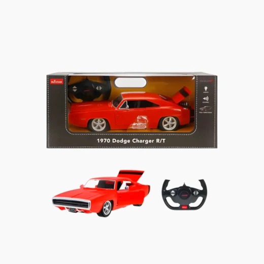 Rastar Dodge Charger Remote Control Car – Full-function remote control for forward, reverse, left, and right movement – Model 99000 - Rastar - Image 2