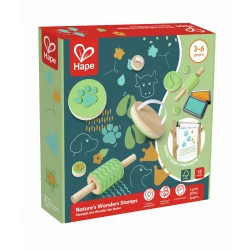 Hape Nature’s Wonders Stamps – Nature-Inspired Stamp Set for Creative and Sensory Art Play