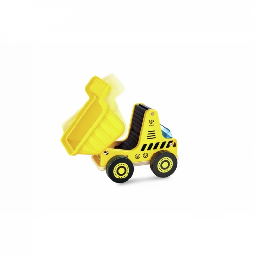 Hape Hauler Dump Truck – Durable Wooden Construction Vehicle for Imaginative and Active Play - Hape - Image 6