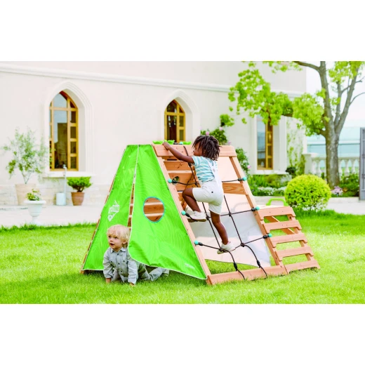 Hape My First Little Cabin – Kids' Climbing Play Centre – Heavy-duty PVC with reinforced stitching – Model 849463B