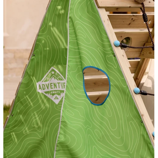 Hape My First Little Cabin – Kids' Climbing Play Centre – Heavy-duty PVC with reinforced stitching – Model 849463B - Hape - Image 8