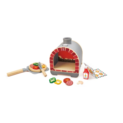 Hape Light & Sizzle Pizza Oven Set – Pretend Play – Realistic pretend-play detailing – Model E3236A - Hape - Image 11