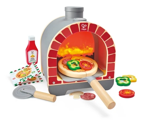 Hape Light & Sizzle Pizza Oven Set – Pretend Play – Realistic pretend-play detailing – Model E3236A - Hape - Image 15