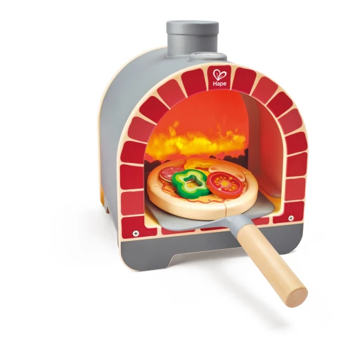 Hape Light & Sizzle Pizza Oven Set – Pretend Play – Realistic pretend-play detailing – Model E3236A - Hape - Image 7