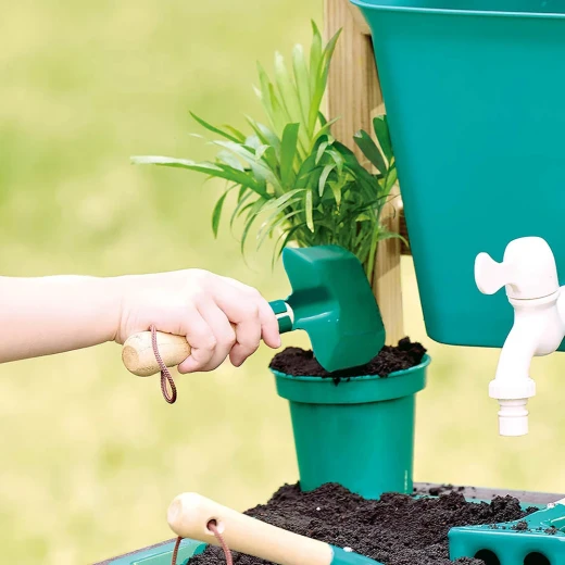 Hape Grow & Play Potting Table – Made from responsibly sourced wood – Science and Discovery Activity Kit – Model E5602A - Hape - Image 2